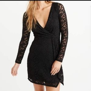 NWOT Abercrombie & Fitch Cocktail Black Lace Dress